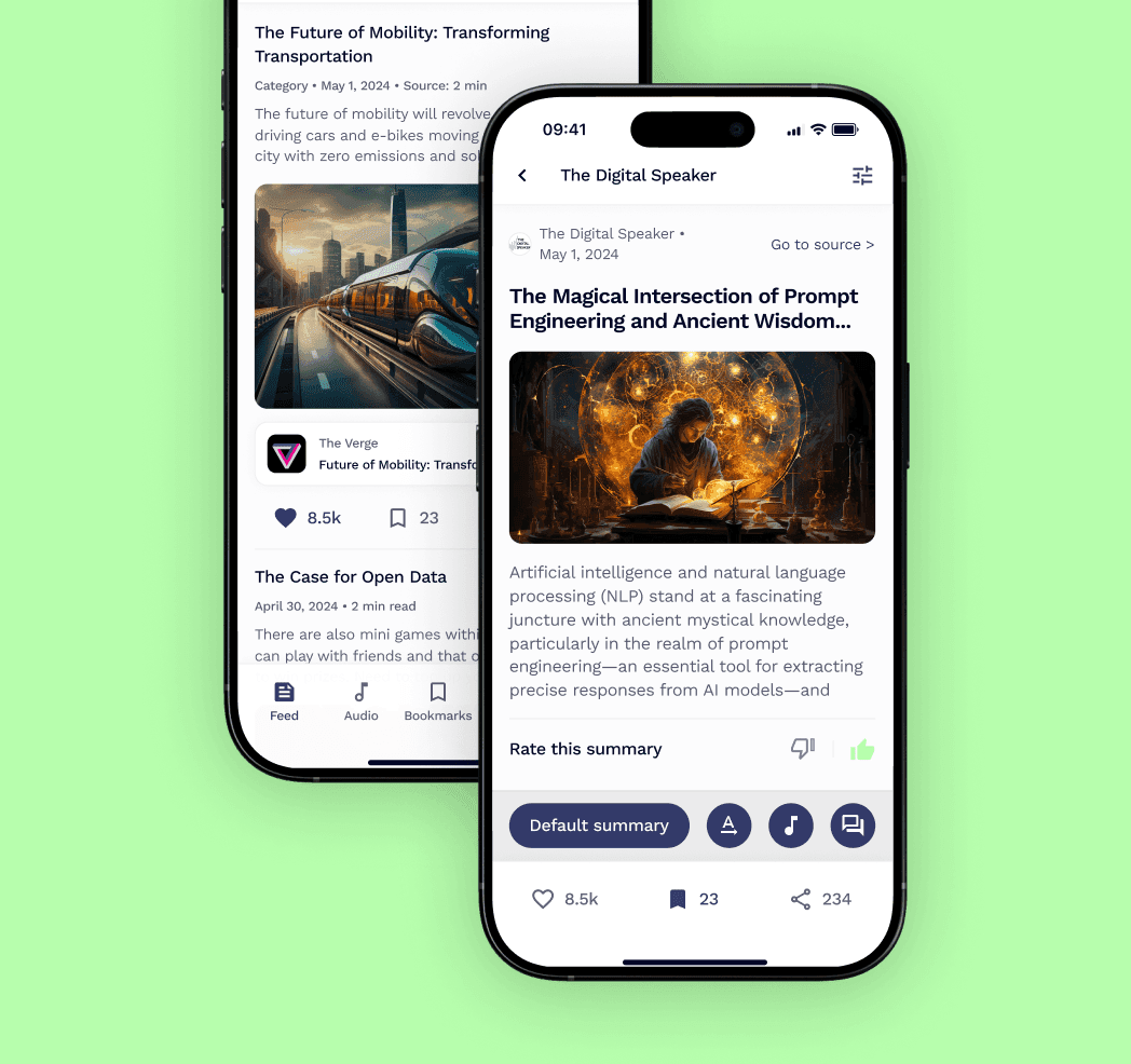 FuturWise app screenshot — Inception