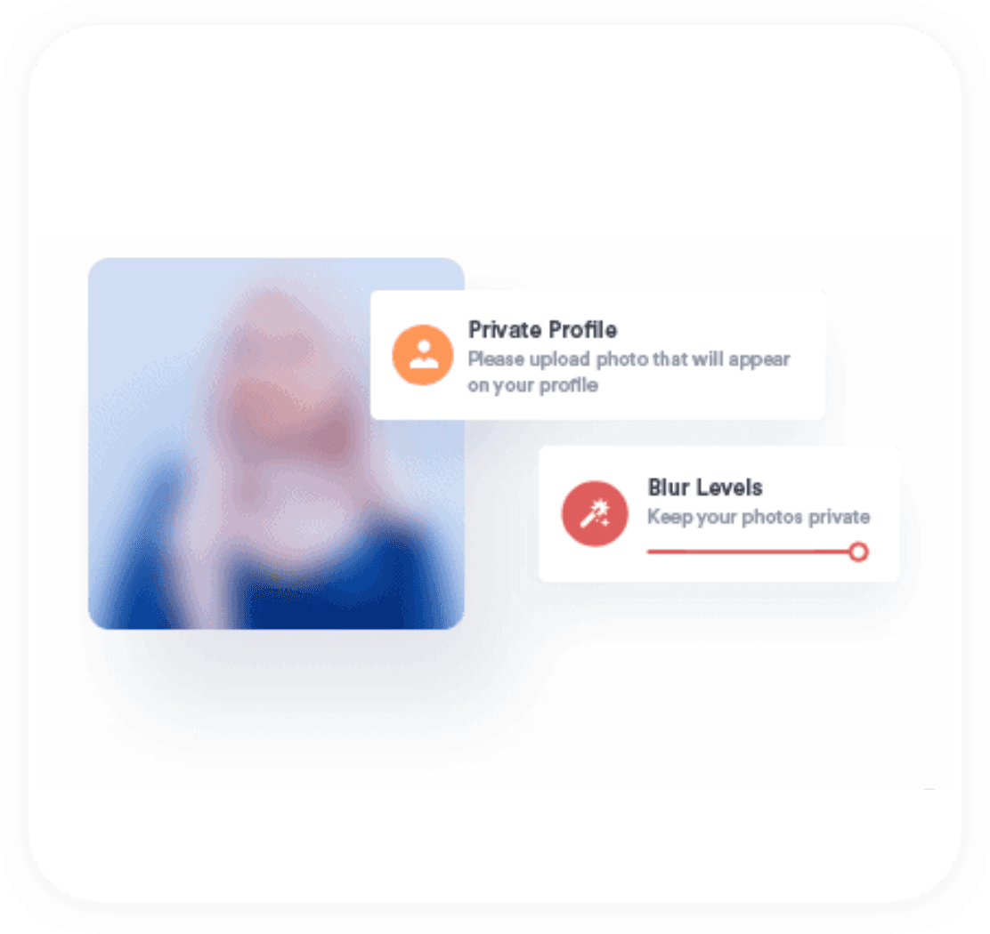 Tazawaj app screenshot — Elegant and secure profile description