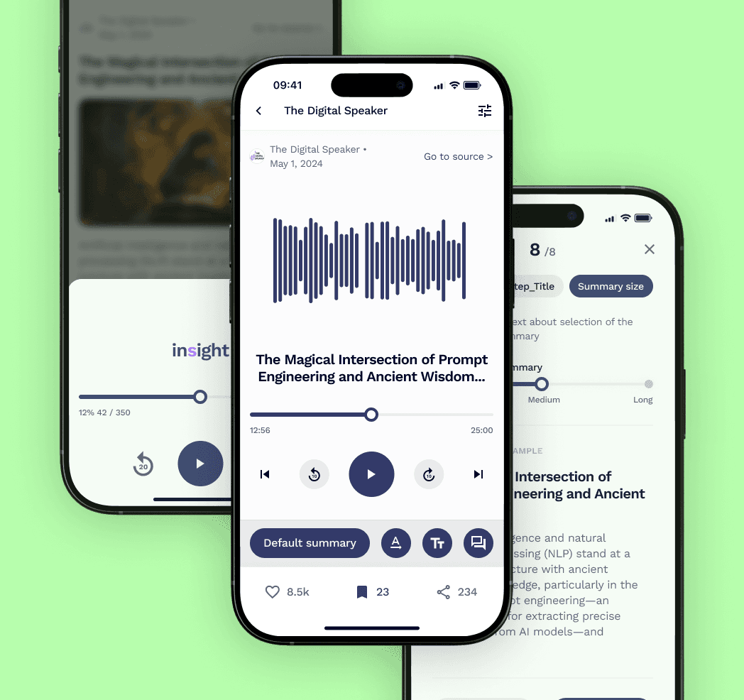 FuturWise app screenshot — Results