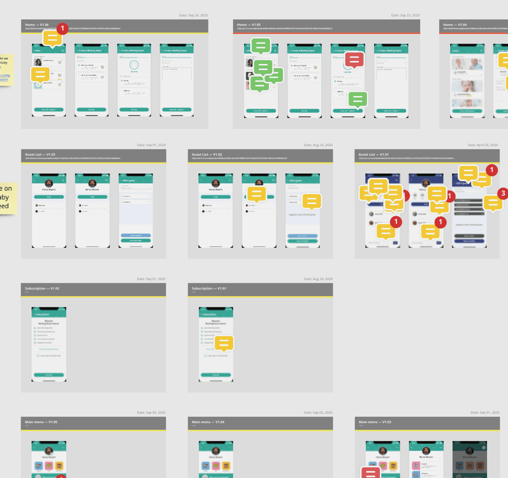 OhanaLink Technologies app screenshot — Inception