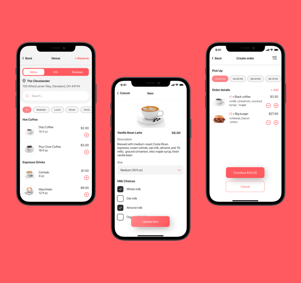 BFast app screenshot — Inception