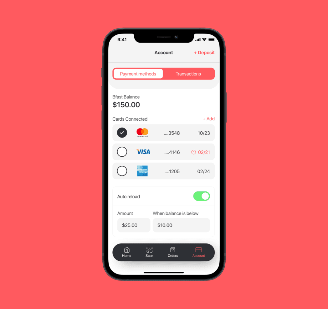 BFast app screenshot — The Problem