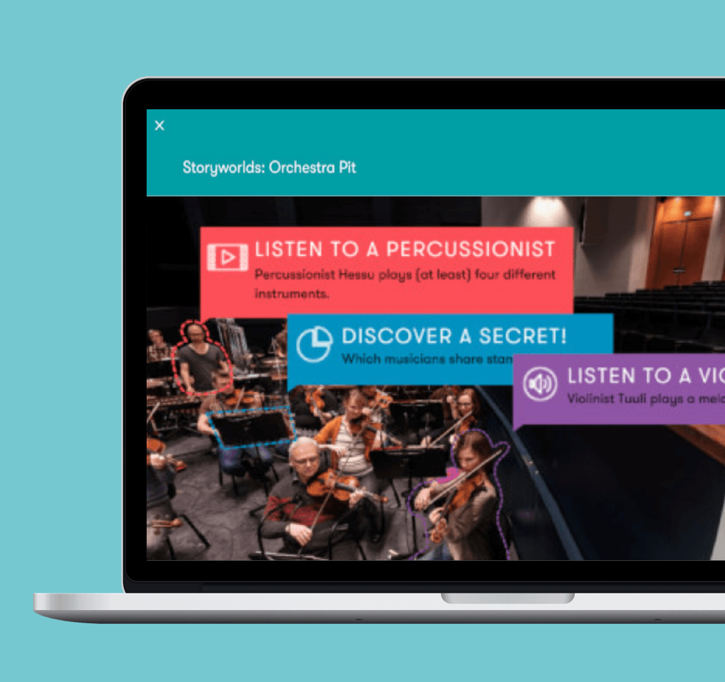 Lyfta app screenshot — Storyworld editor