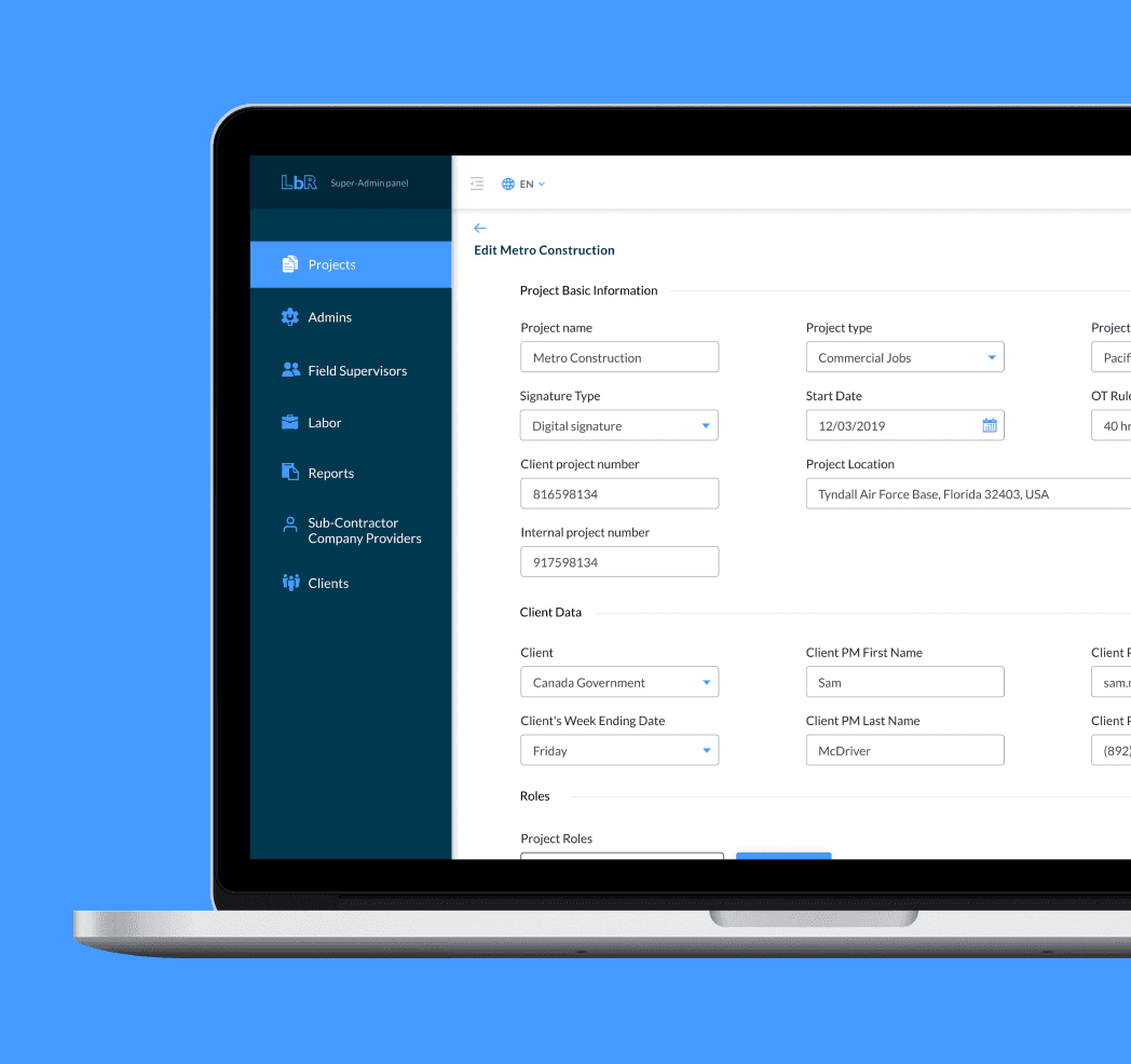LbR MgR app screenshot — Refreshing established business with innovation