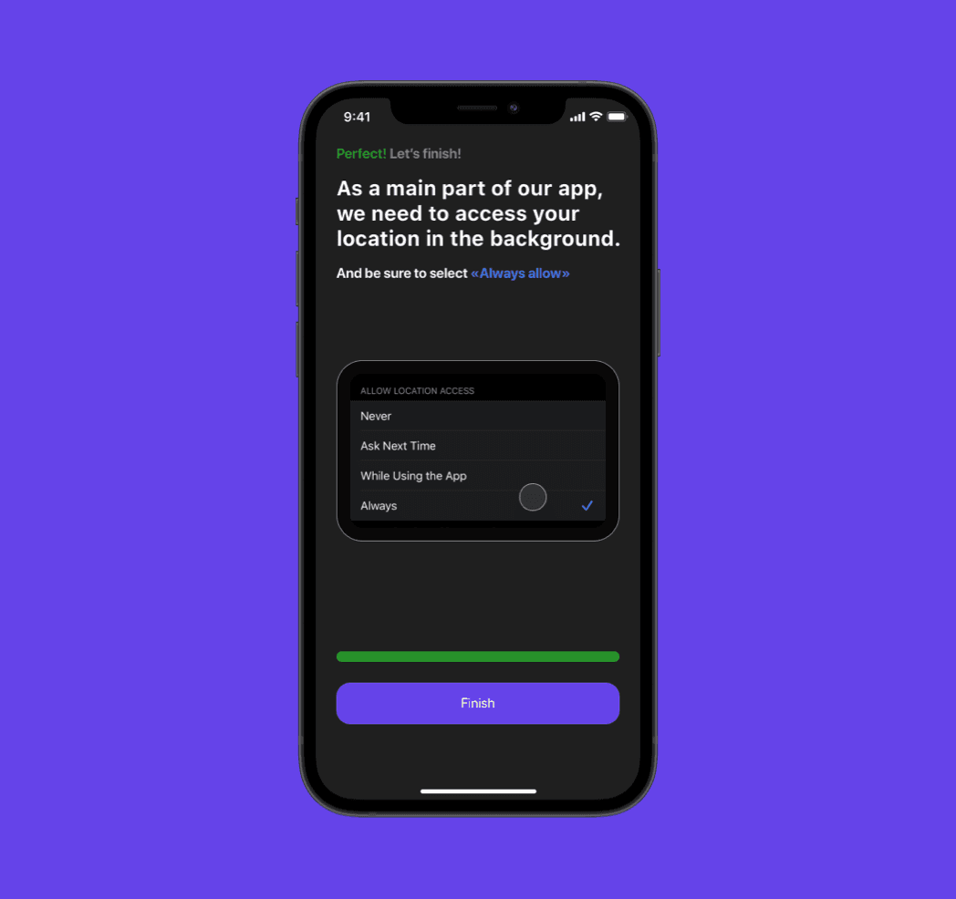 DMI app screenshot
