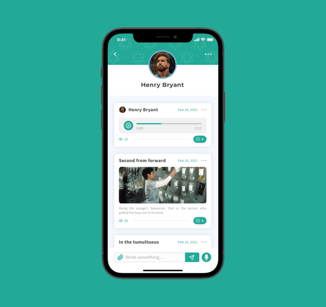 OhanaLink Technologies app screenshot — News Feed