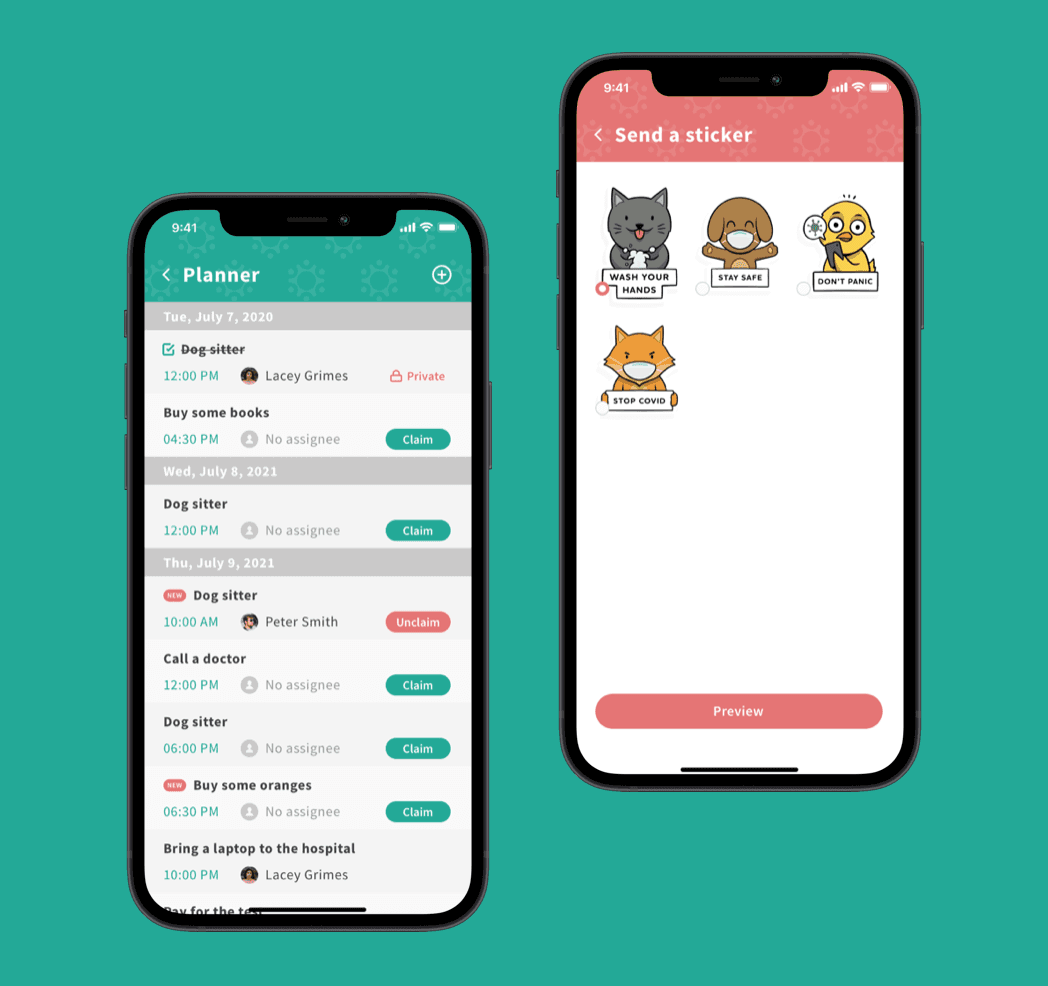 OhanaLink Technologies app screenshot — A solution full of surprises