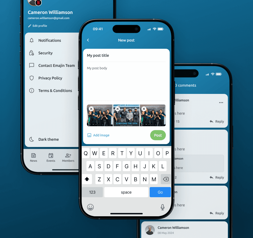 EmajinGolf app app screenshot — The Results