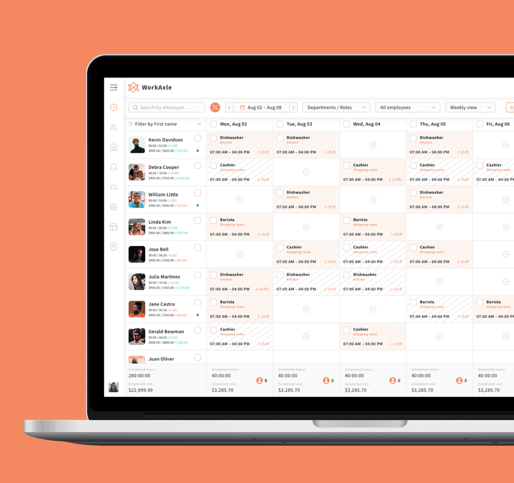 WorkAxle app screenshot — Enterprise Ready