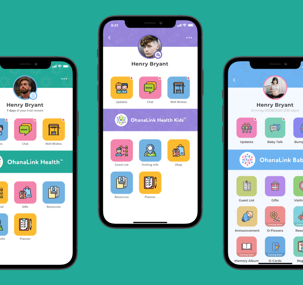 OhanaLink Technologies app screenshot — Enterprise-grade back office management